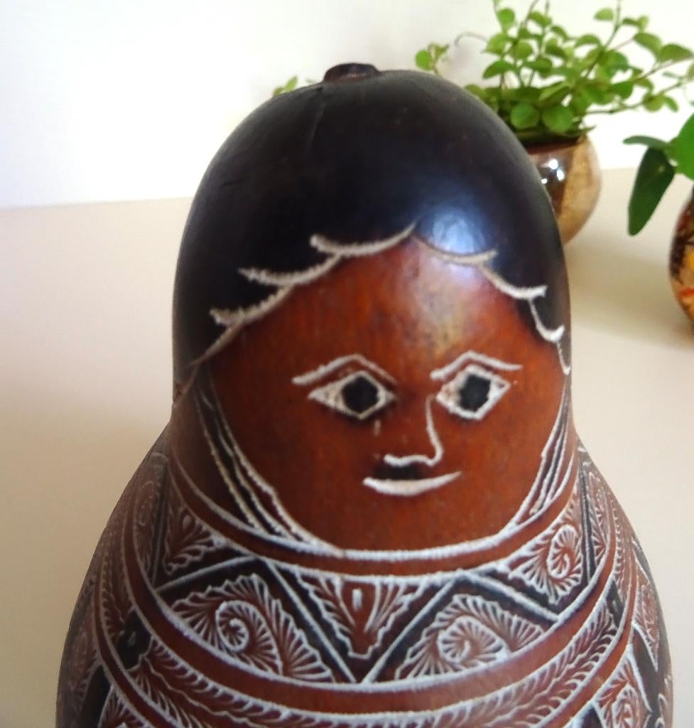 Peru: shaman rattle, percussion instrument, rammelaar, Ophalen of Verzenden