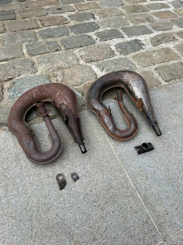 Proma polymer uitlaat 2x! Honda camino, Fietsen en Brommers, Brommeronderdelen | Algemeen, Ophalen of Verzenden, Gebruikt, Uitlaat