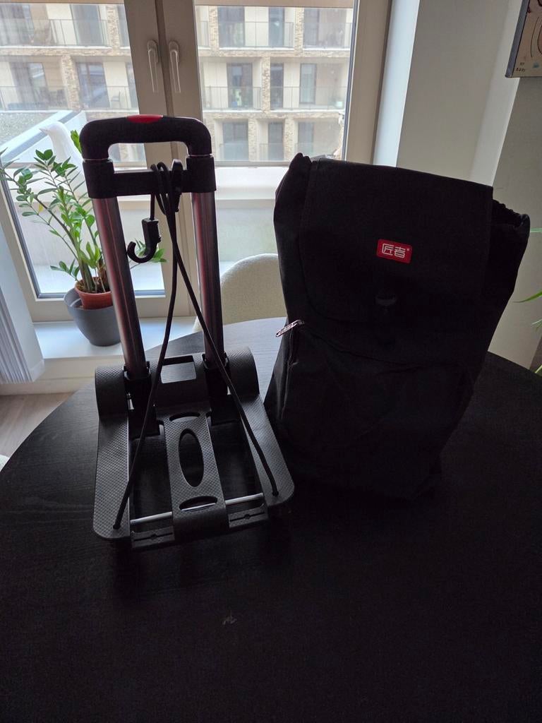 Boodschappen steekkar of troly, Ophalen