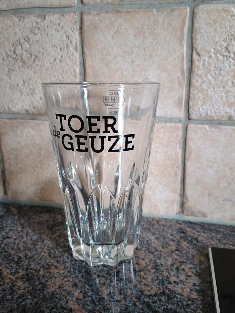 Gueuze, Toer de Geuze 2019 glas, Collections, Enlèvement ou Envoi