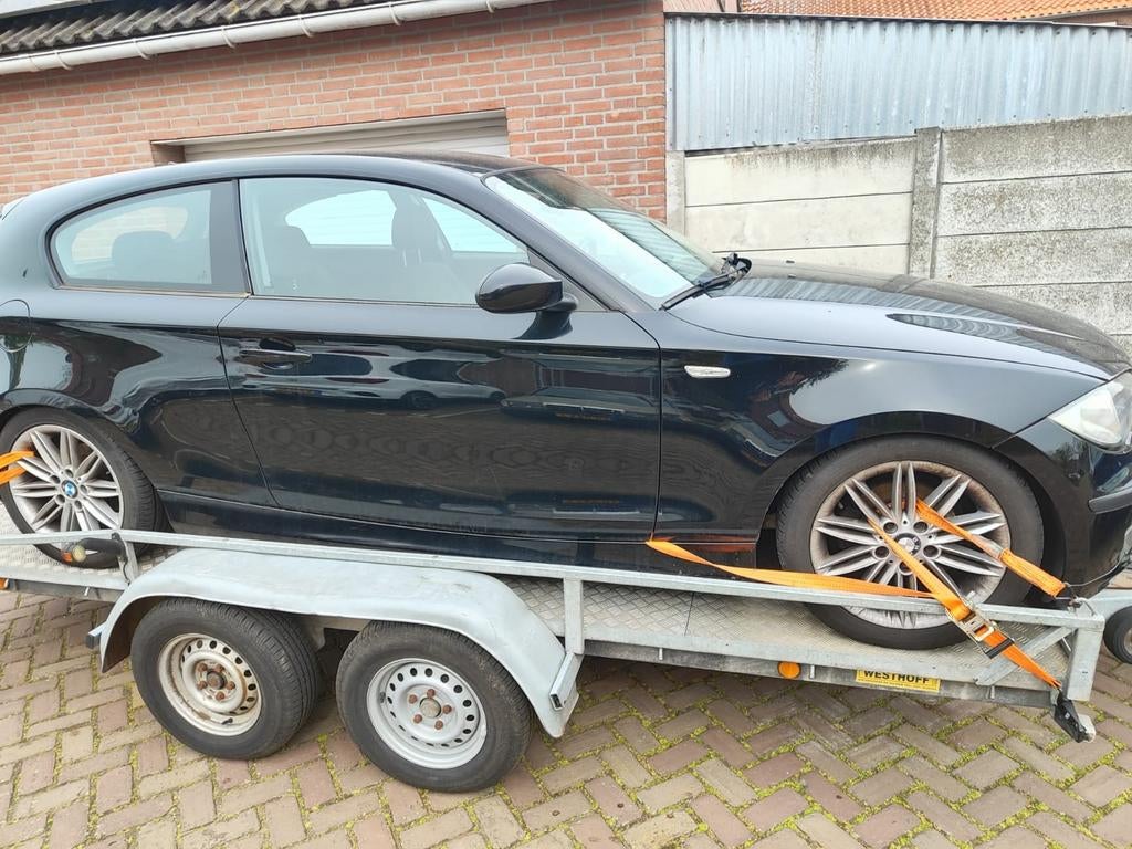 Alle onderdelen BMW E81 1 serie zwart Schwarz 2 668 N43B16, Auto-onderdelen, Ophalen, Links, BMW, Deur