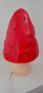 Heico rode paddenstoel lamp, Ophalen, Gebruikt, Lamp