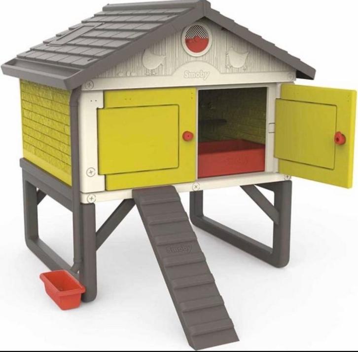 KIPPENHOK (uit kunststof) SMOBY COTCOT, Animaux & Accessoires, Volatiles | Accessoires, Neuf, Poulailler, Enlèvement