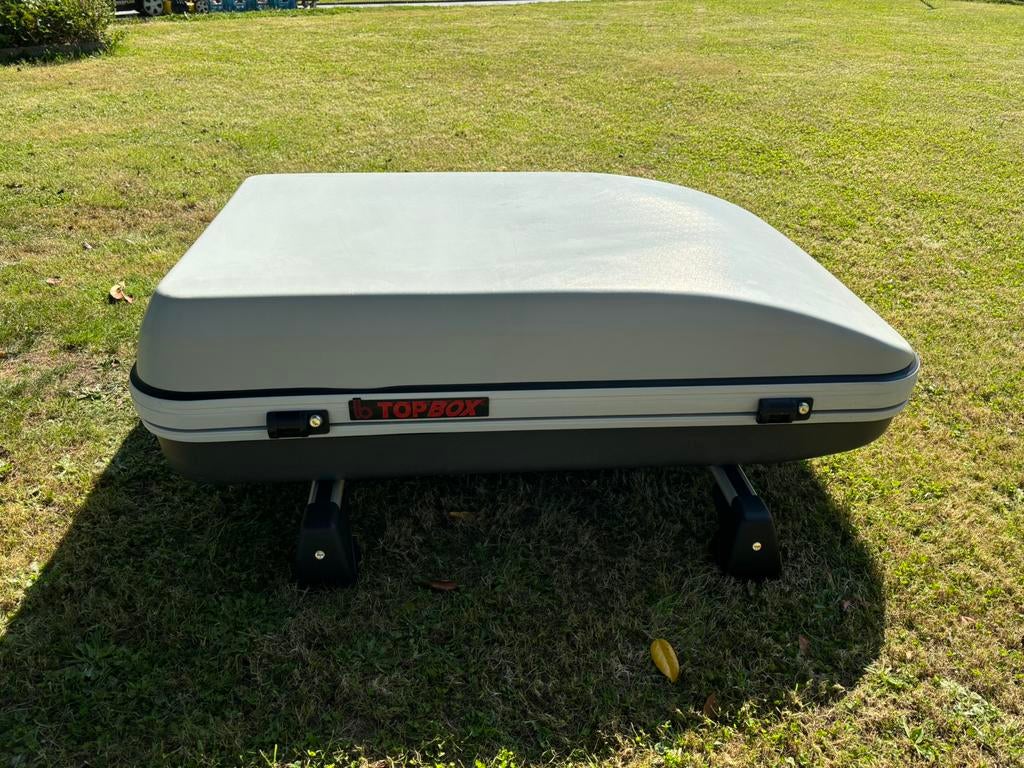 coffret plus barre de toit très bon état 450 Litres 250€, Auto-onderdelen, Sidebars, Ophalen, Gebruikt