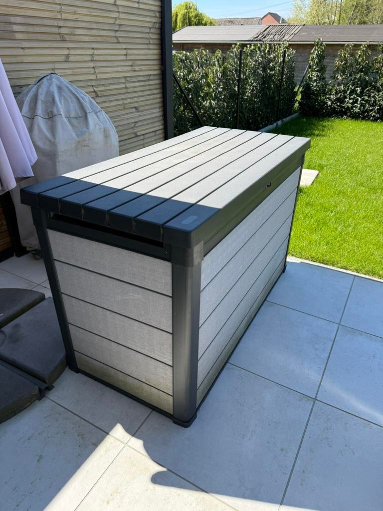Keter opbergbox tuin – waterdicht – grote inhoud, Ophalen, Zo goed als nieuw