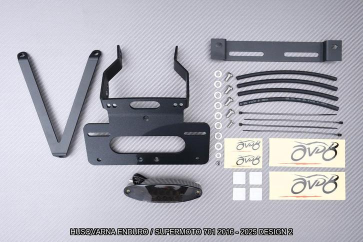 Support de plaque HUSQVARNA ENDURO / SUPERMOTO 701 2016 2025, Motos, Accessoires | Autre, Neuf, Enlèvement ou Envoi