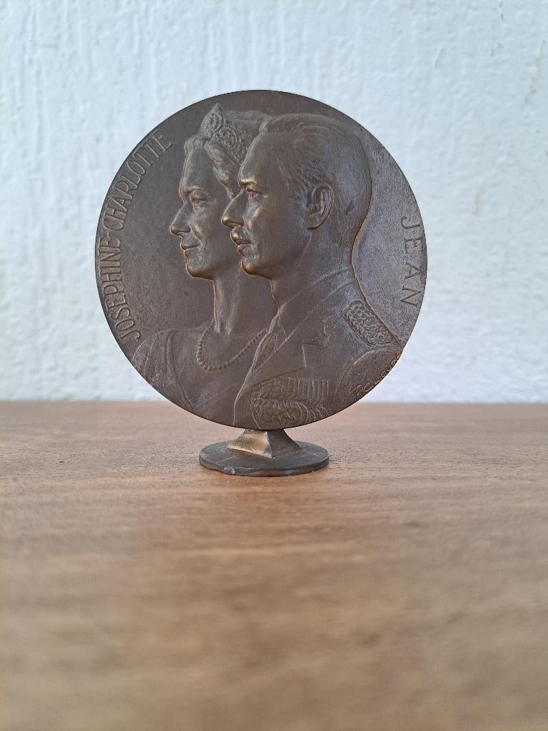 Herdenkingspenning Luxemburg, Collections, Maisons royales & Noblesse, Enlèvement, Comme neuf, Autres types