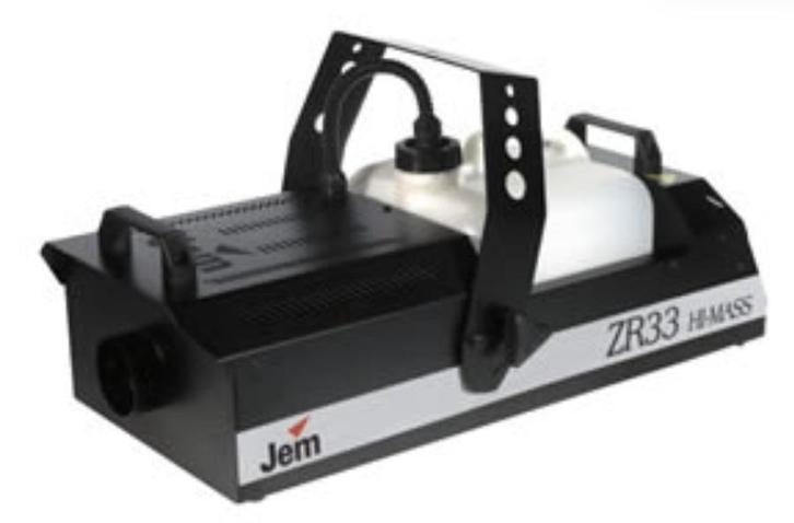 Nieuwe JEM ZR33 Hi Mass Rookmachine DMX 1500W, Muziek en Instrumenten, Licht en Laser, Nieuw, Licht, Geluidgestuurd, Kleur, Stroboscoopeffect