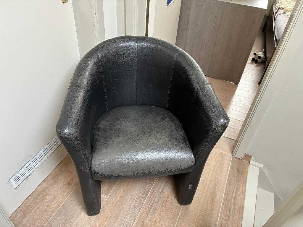 Kuipstoel, Ophalen, Gebruikt, Kunststof