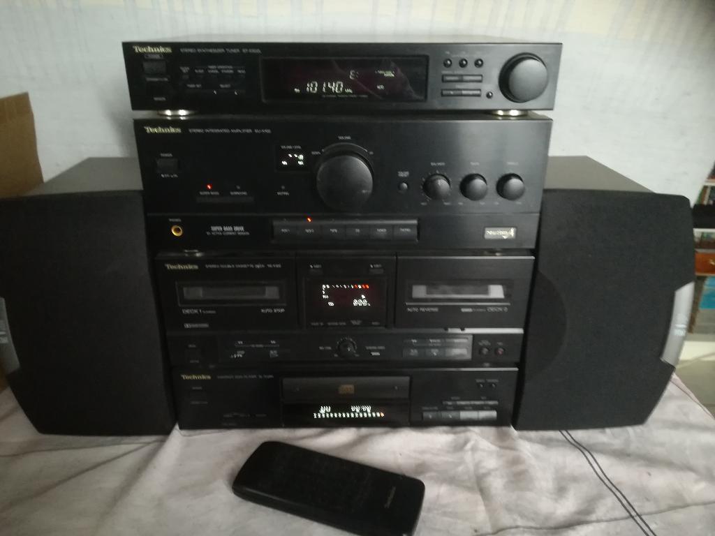 Technics vaste combi keten SU-X102 230W versterker, TV, Hi-fi & Vidéo, Amplificateurs & Ampli-syntoniseurs, Enlèvement ou Envoi