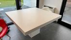 Eettafel Cantomobili - vierkant (130cm) wit, mdf, Huis en Inrichting, Tafels | Eettafels, Ophalen, Gebruikt, Vierkant, Vijf personen of meer