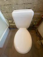 WC compleet met Geberit verticale spoelafvoer, Ophalen, Zo goed als nieuw
