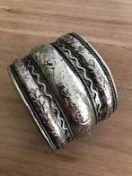 hoogbewerkte metalen armband, Ophalen of Verzenden, Gebruikt, Zilver, Overige materialen