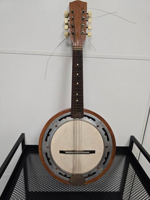 Antieke banjo, Muziek en Instrumenten, Snaarinstrumenten | Overige, Zo goed als nieuw, Ophalen of Verzenden