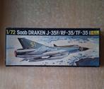 Saab Draken J-35F/RF-35/TF-35 Heller 1/72, Hobby en Vrije tijd, Modelbouw | Vliegtuigen en Helikopters, 1:72 tot 1:144, Ophalen of Verzenden