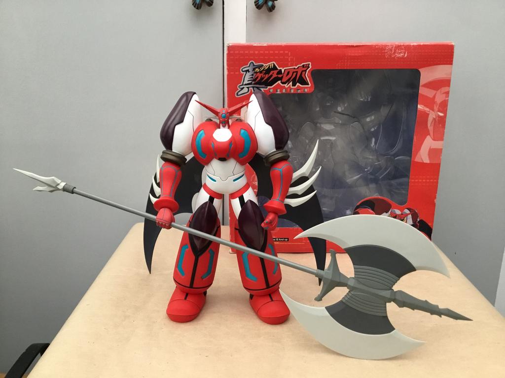 Shin Getter 1 figurine Getter Robo Armageddon, Collections, Jouets miniatures, Comme neuf, Enlèvement ou Envoi