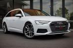 AUDI A6 AVANT 40TDI SPORT*MATRIX*ACC*PANO*FULL* + 1J GRNT, Auto's, 118 g/km, 4 cilinders, 2000 kg, Wit
