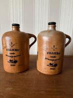 Twee lege aardewerken flessen Oude Graanjenever, Antiek en Kunst, Ophalen of Verzenden