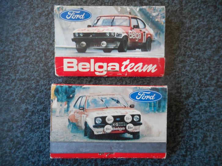 FORD Capri & Escort RS Belga Team Rallye 24 hr Francorchamps, Collections, Marques automobiles, Motos & Formules 1, Envoi