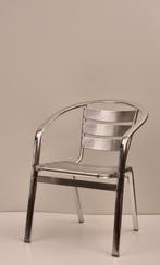 Aluminium stoel, Tuin en Terras, Tuinstoelen, Ophalen, Gebruikt, Aluminium, Stapelbaar