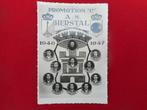 ancienne photo carte football A.S. HERSTAL 1946-47 ORIGINAL, Envoi