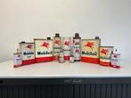 Collectie Mobiloil olie blikken te koop, Verzamelen, Ophalen of Verzenden, Gebruikt, Reclamebord