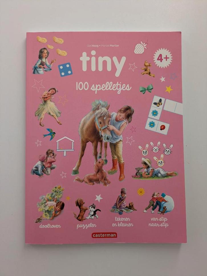 Tiny 100 spelletjes, Boeken, Kinderboeken | Jeugd | onder 10 jaar, Nieuw, Ophalen of Verzenden