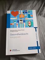 Gezondheidsrecht, Boeken, Ophalen of Verzenden, Zo goed als nieuw