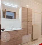 Badkamer: wastafel, spiegel en hangkasten, Huis en Inrichting, Ophalen, Gebruikt