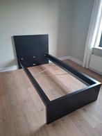 1 persoons bedframe MALM ikea zwartbruin, Huis en Inrichting, Ophalen, 90 cm, Eenpersoons, Zwart