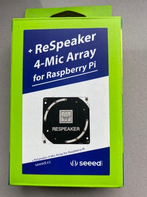 ReSpeaker 4-Mic Array voor Raspberry Pi, Hobby en Vrije tijd, Elektronica-componenten, Zo goed als nieuw, Ophalen