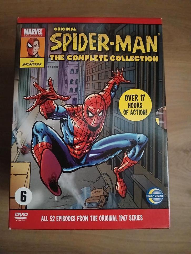 Spiderman original (60's) compleet, Cd's en Dvd's, Dvd's | Tekenfilms en Animatie, Zo goed als nieuw, Ophalen