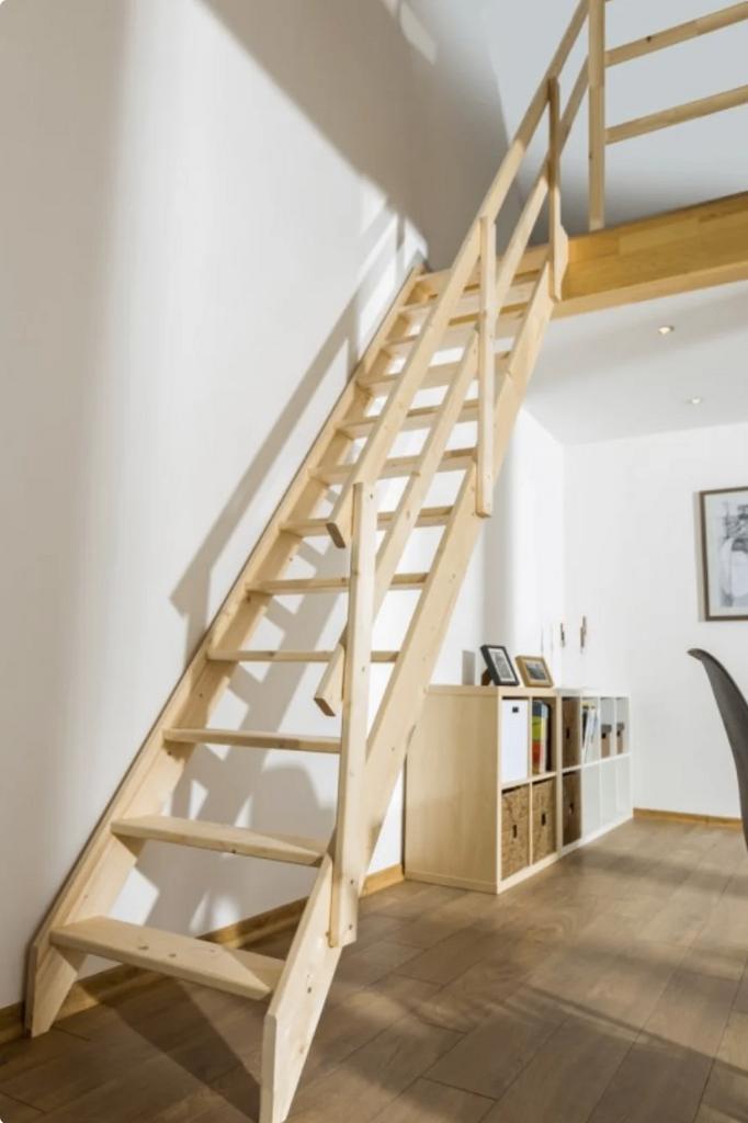 zoldertrap/werftrap, molenaarstrap, keldertrap, Bricolage & Construction, Échelles & Escaliers, Escalier, Enlèvement