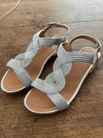 Zilveren sandaaltjes Calçado Guimarães maat 38, Kleding | Dames, Schoenen, Ophalen of Verzenden, Zo goed als nieuw, Sandalen of Muiltjes
