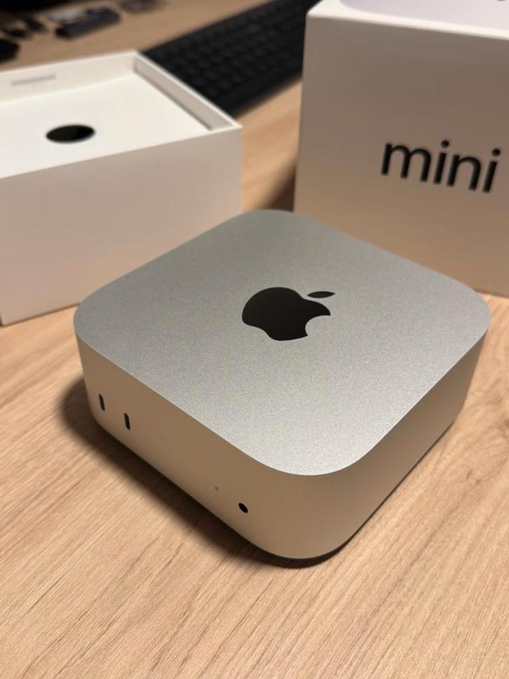 Apple Mac Mini 2024 M4 - 16 GB RAM / 512 GB SSD, Computers en Software, Apple Desktops, Zo goed als nieuw, Mac Mini, SSD, 4 Ghz of meer