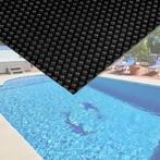Zwembad afdekzeil "Solar" | 4 x 6 meter | Zwart, Tuin en Terras, Zwembad-toebehoren, Nieuw, Afdekzeil, Verzenden