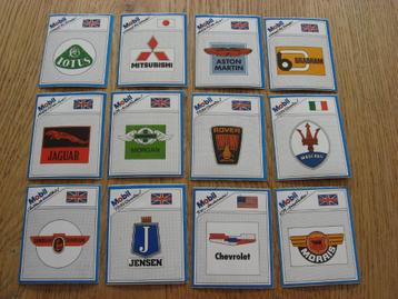 Vintage Stickers Automerken Sportwagens  beschikbaar voor biedingen