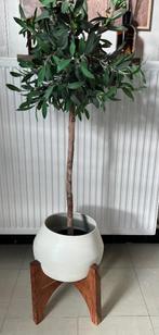 Support et pot pour plante, 40 à 70 cm, 25 à 40 cm, Comme neuf, Enlèvement