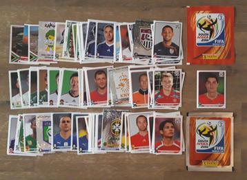 Panini World Cup 2010: 100 stickers incl Ronaldo + 2 zakjes beschikbaar voor biedingen