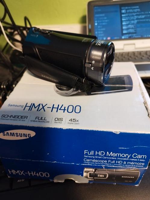 Samsung HMX-H400BP, Audio, Tv en Foto, Videocamera's Digitaal, Gebruikt, Camera, Geheugenkaart, Samsung, Full HD, Ophalen of Verzenden