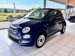 Fiat 500C Cabrio Dolcevita Hybrid/Carplay/Parkpilot, Auto's, 4 zetels, Cabriolet, Blauw, Handgeschakeld