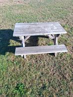 Kinderpicknicktafel hout, Gebruikt, Rechthoekig, Hout, Ophalen