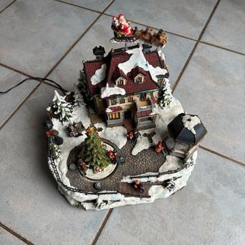 Maisons Village Decoration de Noël. beschikbaar voor biedingen