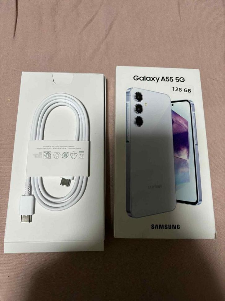 Samsung galaxy A55 128GB, Telecommunicatie, Mobiele telefoons | Apple iPhone, Nieuw, 128 GB, Zonder abonnement, Ophalen