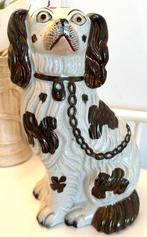 King Charles-hond in Staffordshire, 19e eeuw, Antiek en Kunst, Antiek | Keramiek en Aardewerk