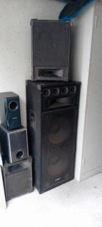 Boxen en mengpaneel, Audio, Tv en Foto, Luidsprekerboxen, Ophalen, Gebruikt