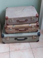 Grote vintage koffer 64 x 38 x 18cm, Antiek en Kunst, Ophalen