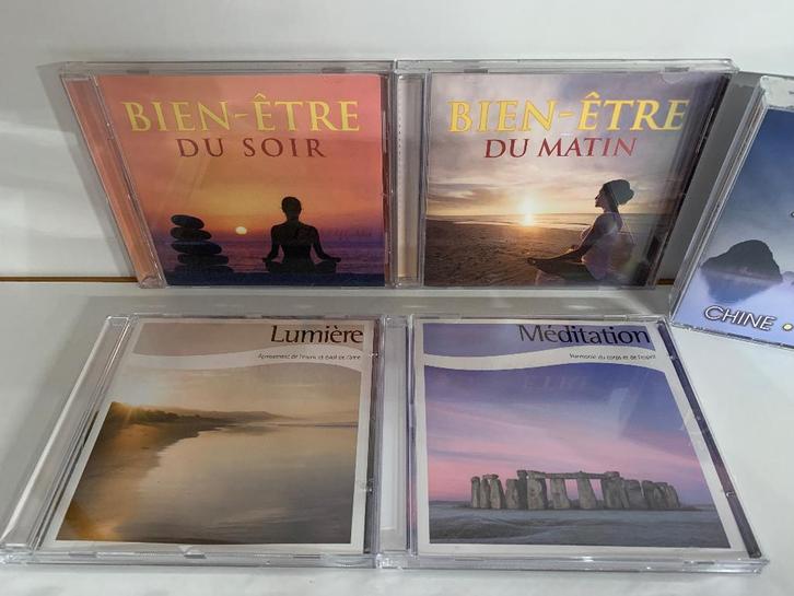 7 cd's de méditation - Editions France Loisirs, Cd's en Dvd's, Cd's | Meditatie en Spiritualiteit, Gebruikt, Muziek instrumentaal
