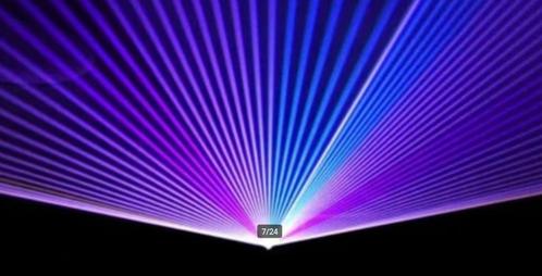 laser, Muziek en Instrumenten, Licht en Laser, Gebruikt, Laser, Kleur, Ophalen