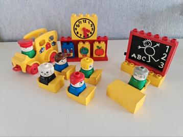 Vintage duplo set nr. 2645  : school, Enlèvement ou Envoi, Comme neuf, Duplo